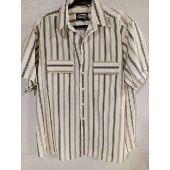 Expressions men's casual button up - Picture 1 of 5